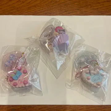 산리오 메조피아노 시크릿 참 3개 세트