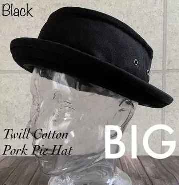 배송비 포함 BIG 사이즈 트윌 포크 파이 햇 올 시즌 남녀 BK
