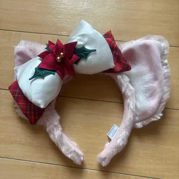 크리스마스 리본 리나벨 머리띠