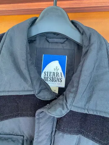 SIERRA DESIGNS 다운 블랙 남성용 L