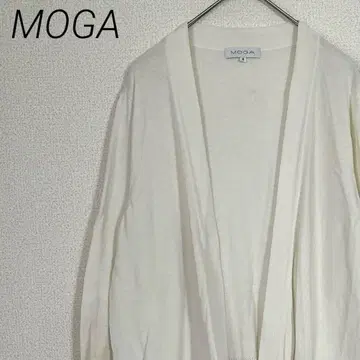 MOGA 가디건 긴팔 메쉬 심플 루즈핏 겉옷 면 100%