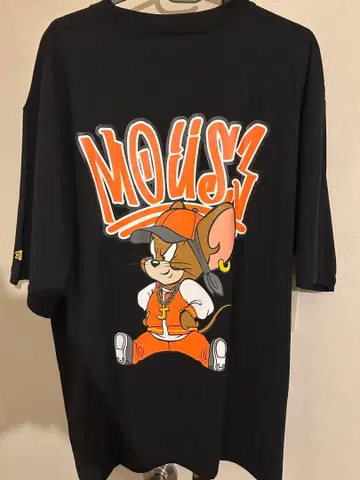 TOM&JERRY 톰과 제리 빅 실루엣 T셔츠