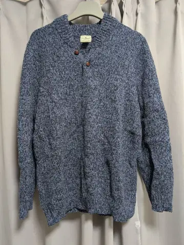 L.L.Bean 울 버튼 스웨터 XL