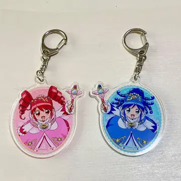 쌍둥이 공주 비레반 아크릴 키링 세트