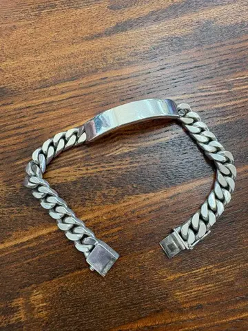 925 실버 ID 팔찌