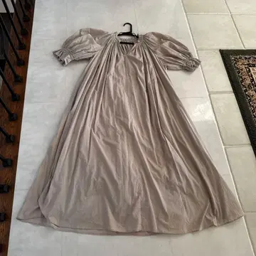 마리하 봄꽃 드레스 하늘하늘 원피스 2way 베이지 36