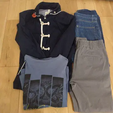 중학생 남아 묶음 판매 4벌