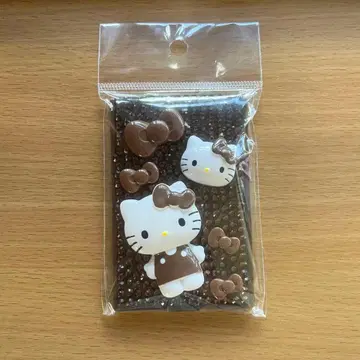 [ 새상품 미개봉 ] 헬로키티 퀼팅 데코 mini 거울 로리즈팜