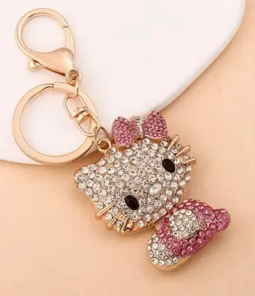 헬로키티 큐빅 키링