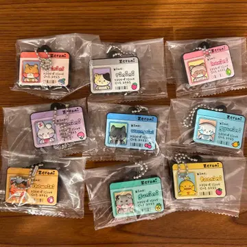 zeroni ID 카드풍 러버 참 전 9종