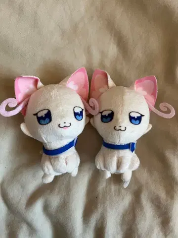 최종 가격 인하! 원더풀 프리큐어 유키 봉제 인형 2종 세트