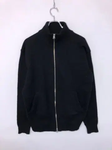 클린 캐주얼 SINSS 집업 하이넥 니트 자켓