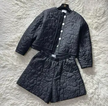 새상품급 LINKABLE 린카블 데님 퀼트 셋업