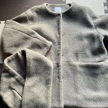 KURASHI & Trips 모카 보아 자켓