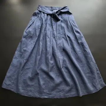 fruits of life 다크 블루 롱 스커트