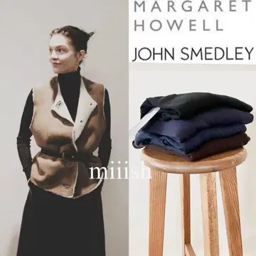 영국제 마가렛호웰 x 존스메들리 리브 터틀 니트 차콜