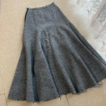 ANGLOBAL SHOP 울 플레어 스커트 01