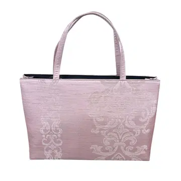 교토 만리소로 가방 3254 화양 토트 핑크 다마스크