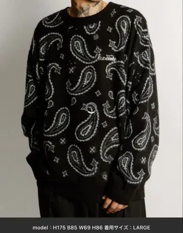 Subciety 니트 새상품 L 사이즈 택 포함