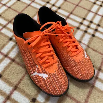 [ 새상품급 ] PUMA 축구화 25.5cm 오렌지