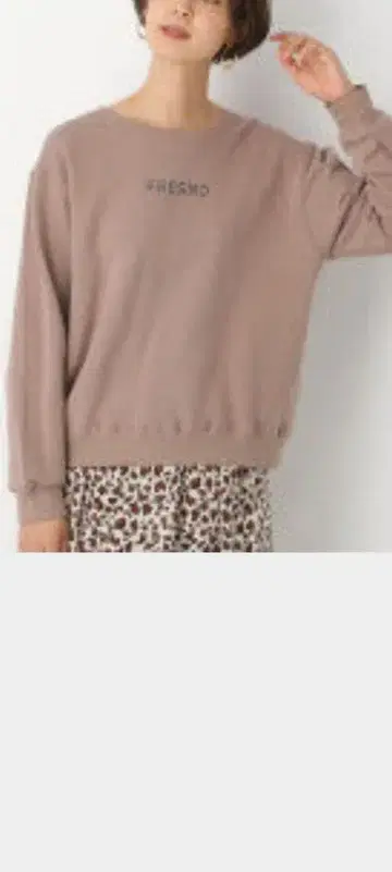 새상품, 미사용, 택 없음 LEPSIM 맨투맨 M 사이즈 더스티 핑크