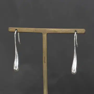 스타 주얼리 티어드롭 후크 귀걸이 925 실버 새상품 마감