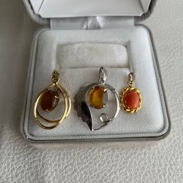 내추럴 스톤 펜던트탑 세트