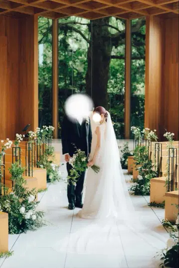 타카미브라이덜 OW-L 이탈리안 튤 CVT-001 롱 베일