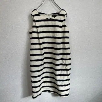 [ Demi-Luxe BEAMS ] 보더 무늬 원피스