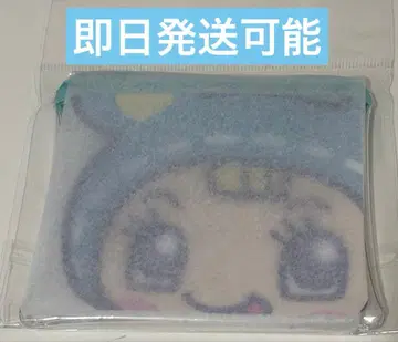 나루미야 해피파크 블루베리에짱 클리어 플랫 파우치