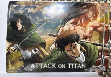 진격의 거인 리바이 엘렌 미카사 클리어 포스터