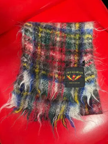 CREAGARAN 모헤어 머플러 스코틀랜드제