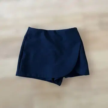 ZARA 스코트 큐롯 숏팬츠 XS 블랙