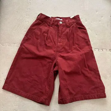 MOUSSY 브라운 숏팬츠 사이즈 0