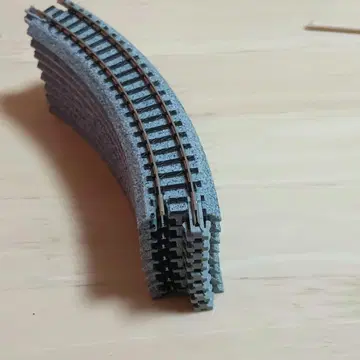 KATO 커브 레일 8개