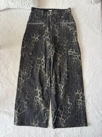 sedacle 레오파드 카고 팬츠 데님 M