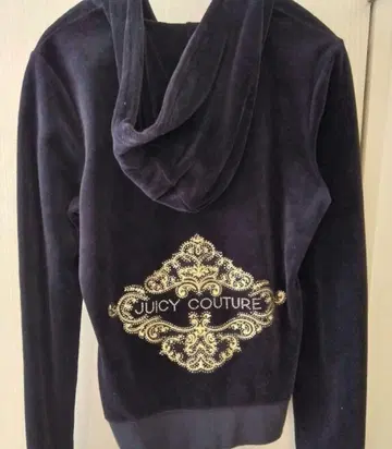 JUICY COUTURE 네이비 후드티
