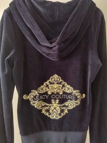 JUICY COUTURE 네이비 후드티