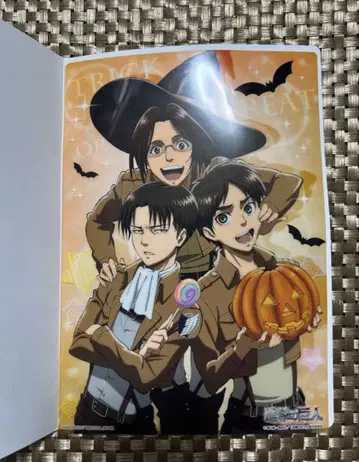 진격의 거인 리바이 엘렌 한지 클리어 포스터