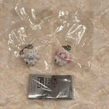 산리오 메지루시 액세서리 포근포근 스노우 시나몬 마이멜로디 세트