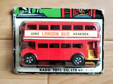 레어 KADO TOYS 런던 버스 우에노 아사쿠사