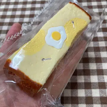 kikisquishy 계란 프라이 빵 밀크 캔디 스퀴즈