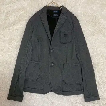 [ 고품질 ] ARMANI JEANS 맨투맨 자켓 차콜 XS