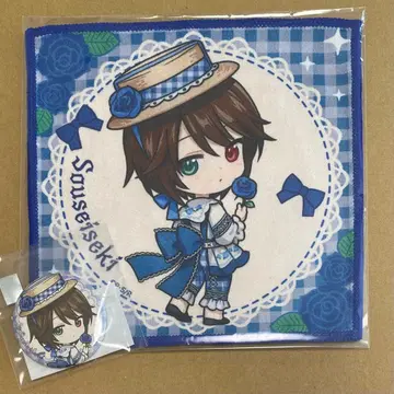 마루쿠지 로젠 메이든 소우세이세키 캔뱃지 타월 컨트리 Style 2점