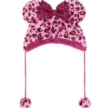 팬캡 미니 레오파드 무늬 디즈니