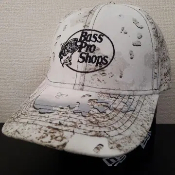 Bass Pro Shops White Camo Fishing Cap