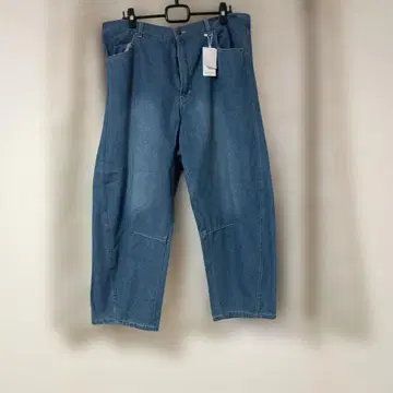 빅 사이즈 배럴 레그 데님