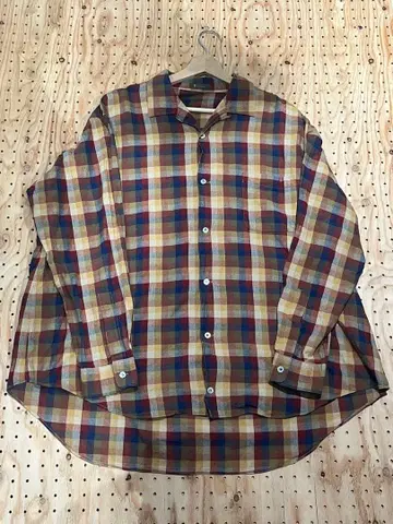 90s 브라운 택 Y's for men 와이즈 포맨 디자인 셔츠