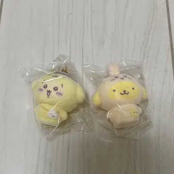 치이카와 산리오 시크릿 플로키 마스코트 참 토끼 푸딩