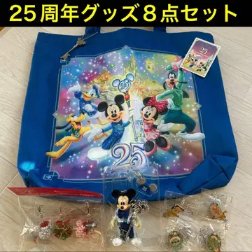 도쿄 디즈니 리조트 25주년 토트백 외 굿즈 총 8세트 덤 포함